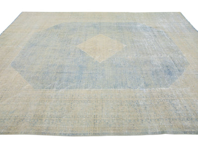 Antique Mahal Wool Rug 10 X 13