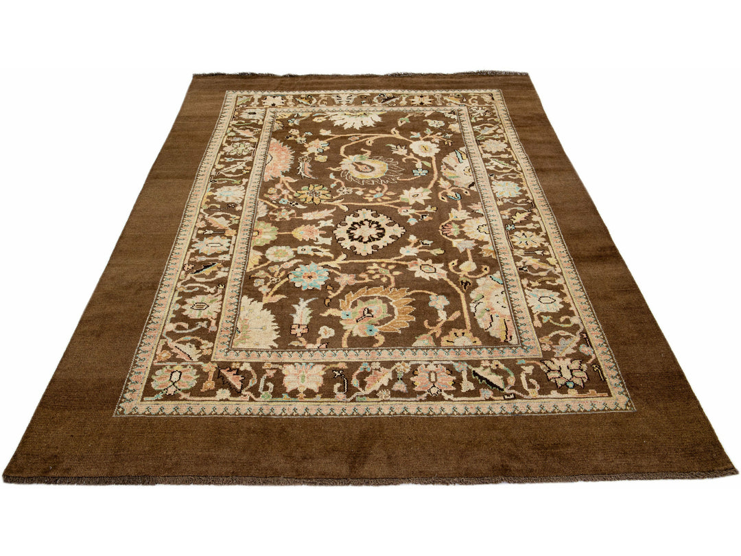 Modern Revival Wool Rug 7 X 10