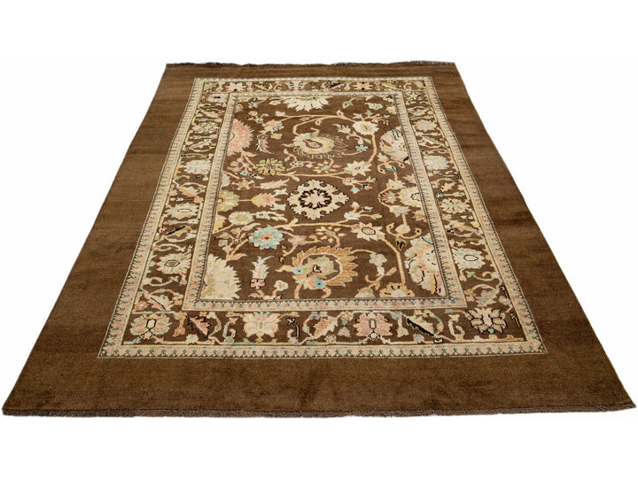 Modern Revival Wool Rug 7 X 10