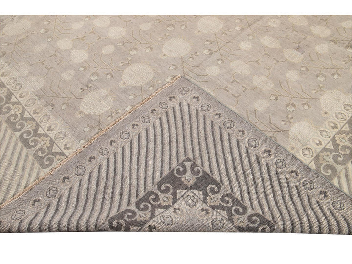 21st Century Modern Kothan-Style Oversize Wool Rug 13' x 16'