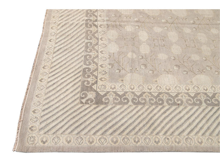 21st Century Modern Kothan-Style Oversize Wool Rug 13' x 16'
