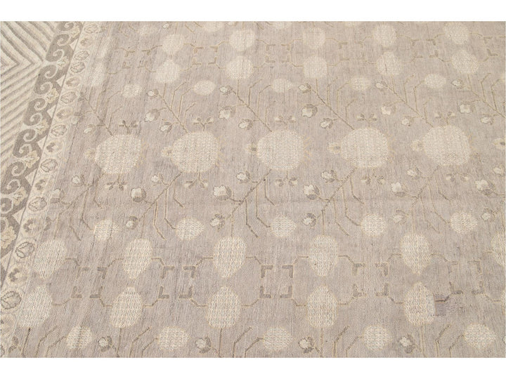 21st Century Modern Kothan-Style Oversize Wool Rug 13' x 16'