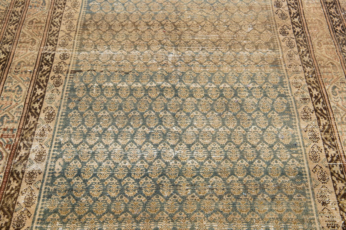 Antique Malayer Wool Runner 5 X 11