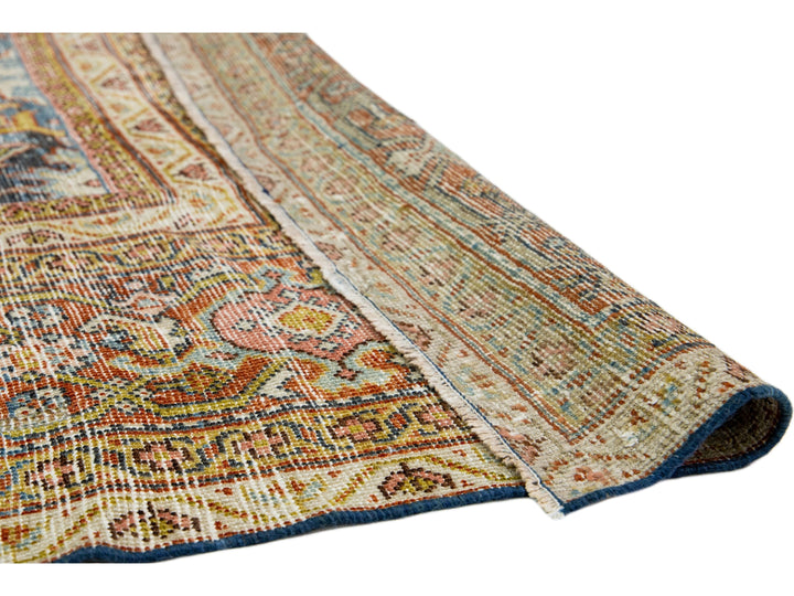 Antique Mahal Wool Rug 10 X 13