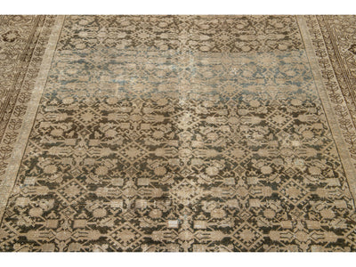 Antique Malayer Wool Runner 6 X 16