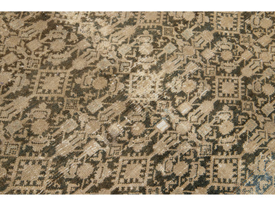 Antique Malayer Wool Runner 6 X 16