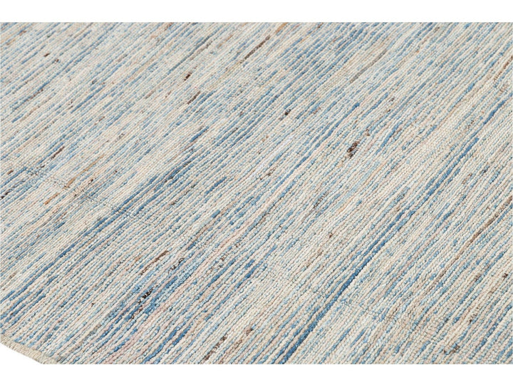 Modern Moroccan-Style Wool Rug 7 X 10