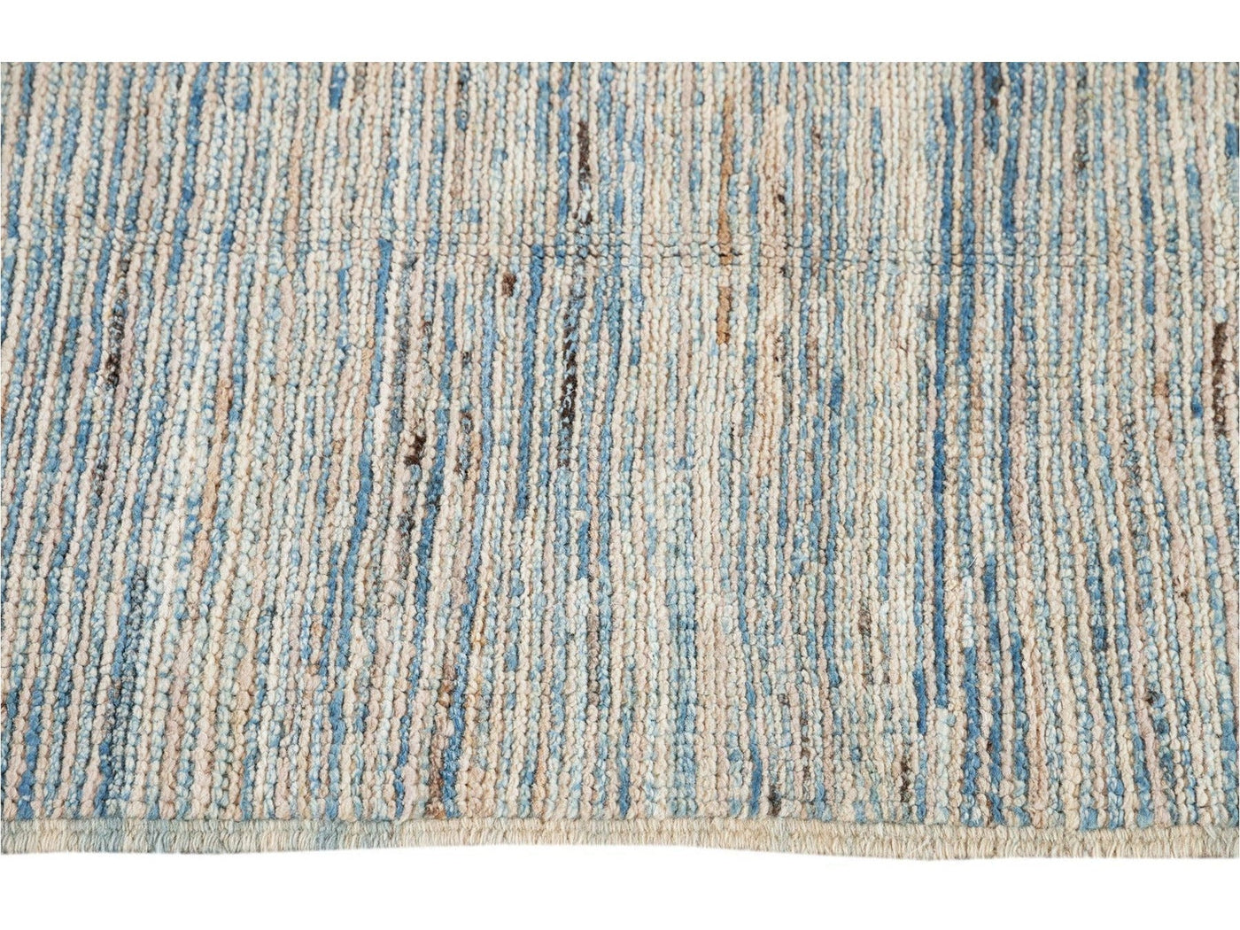 Modern Moroccan-Style Wool Rug 7 X 10