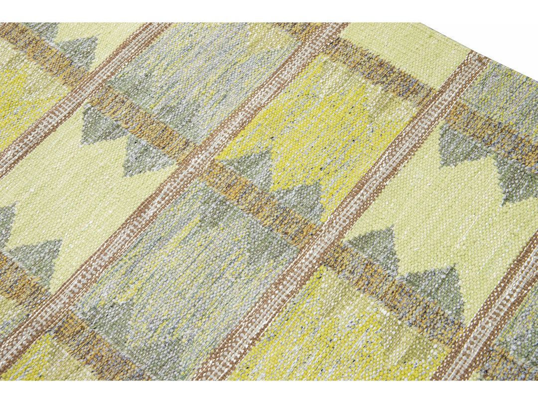 Modern Scandinavian Wool Rug 8 X 10