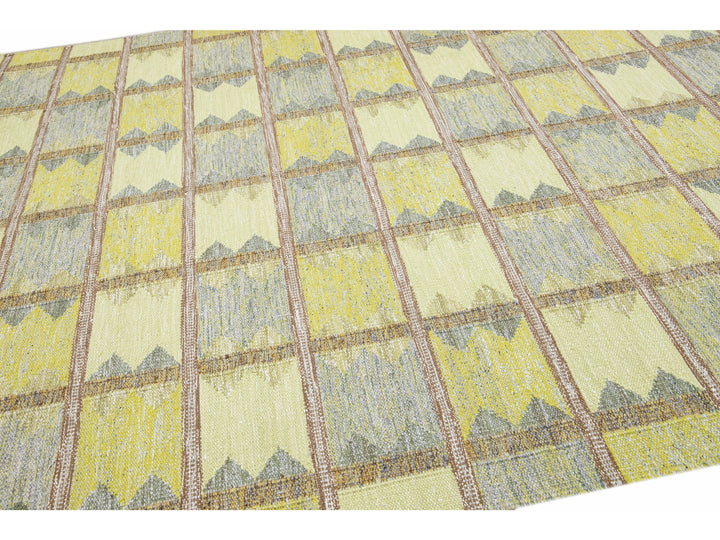 Modern Scandinavian Wool Rug 8 X 10