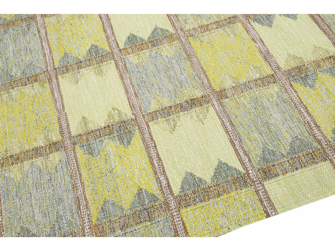 Modern Scandinavian Wool Rug 8 X 10