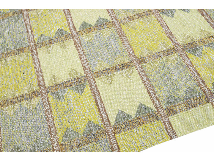 Modern Scandinavian Wool Rug 8 X 10