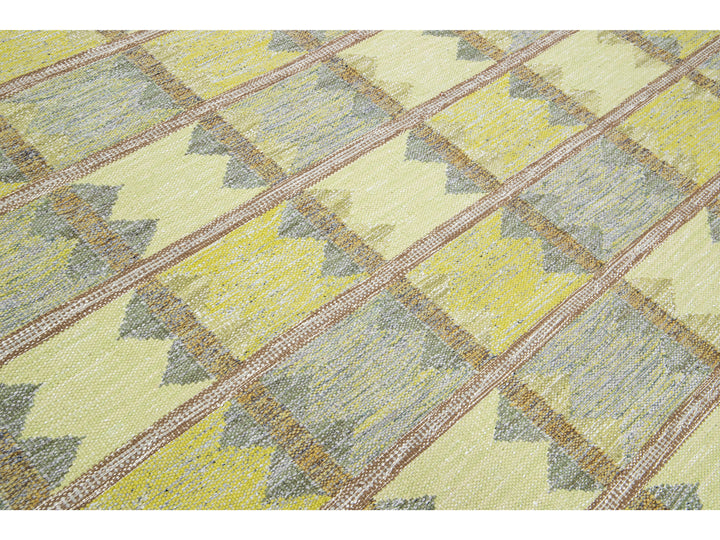 Modern Scandinavian Wool Rug 8 X 10