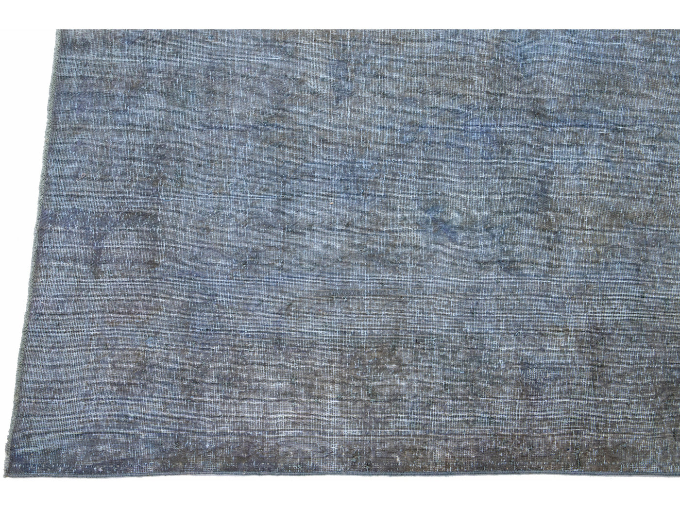 Vintage Overdyed Wool Rug 7 X 9