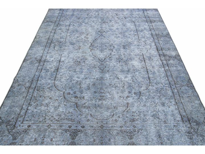 Vintage Overdyed Wool Rug 6 X 9