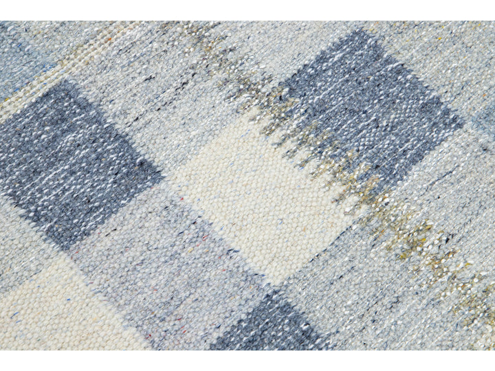 Modern Scandinavian Wool Rug 6 X 9