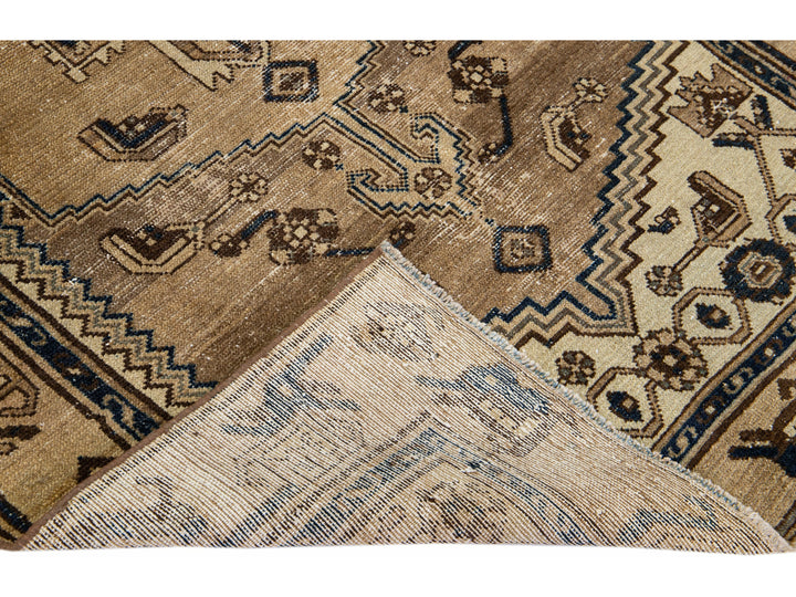 Vintage Distressed Wool Rug 4 X 7