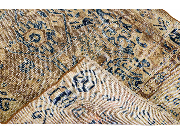 Vintage Distressed Wool Rug 3 X 5