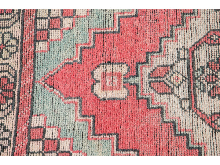 Mid 20th Century Vintage Turkish Wool Runner Rug, 3 X 10
