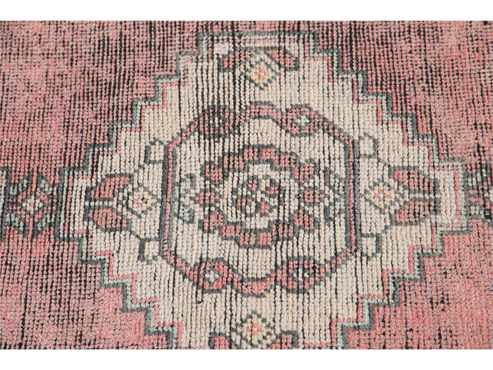 Mid 20th Century Vintage Turkish Wool Runner Rug, 3 X 10
