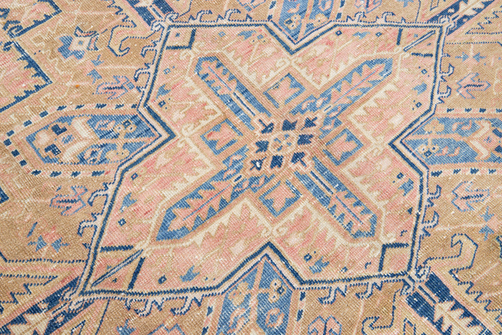 Antique Persian Heriz Wool Rug 8 X 10