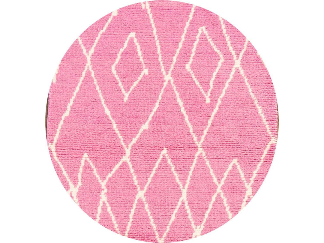 Modern Moroccan Style Wool Runner 3 X 15