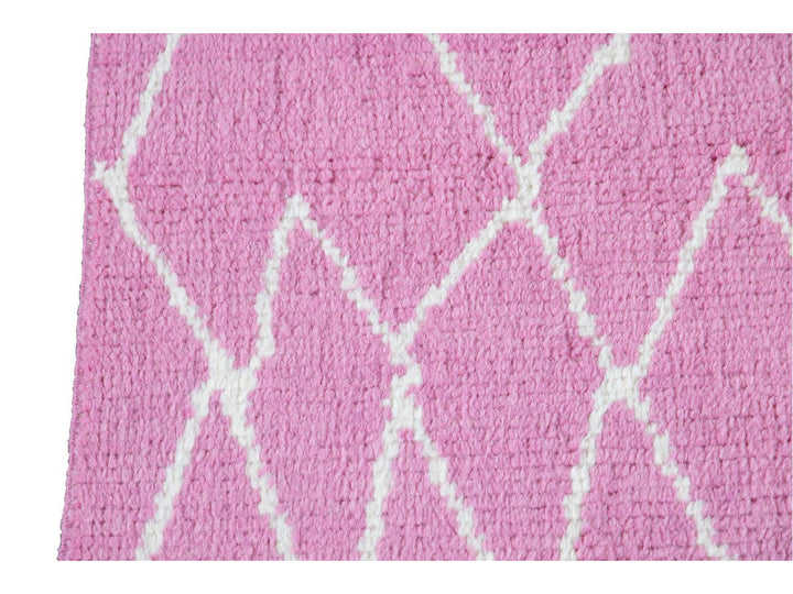 Modern Moroccan Style Wool Runner 3 X 15