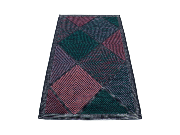 Modern Swedish Wool Rug 3 X 5