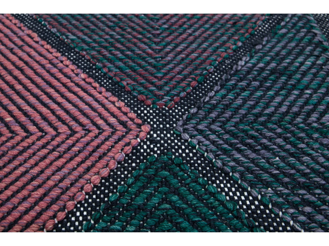 Modern Swedish Wool Rug 3 X 5