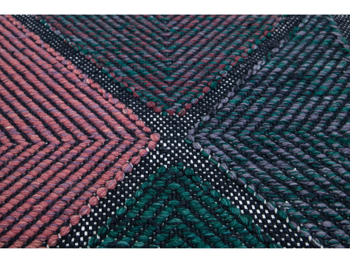 Modern Swedish Wool Rug 3 X 5