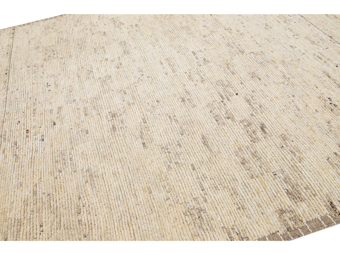 Modern Moroccan Wool Rug 8 X 10