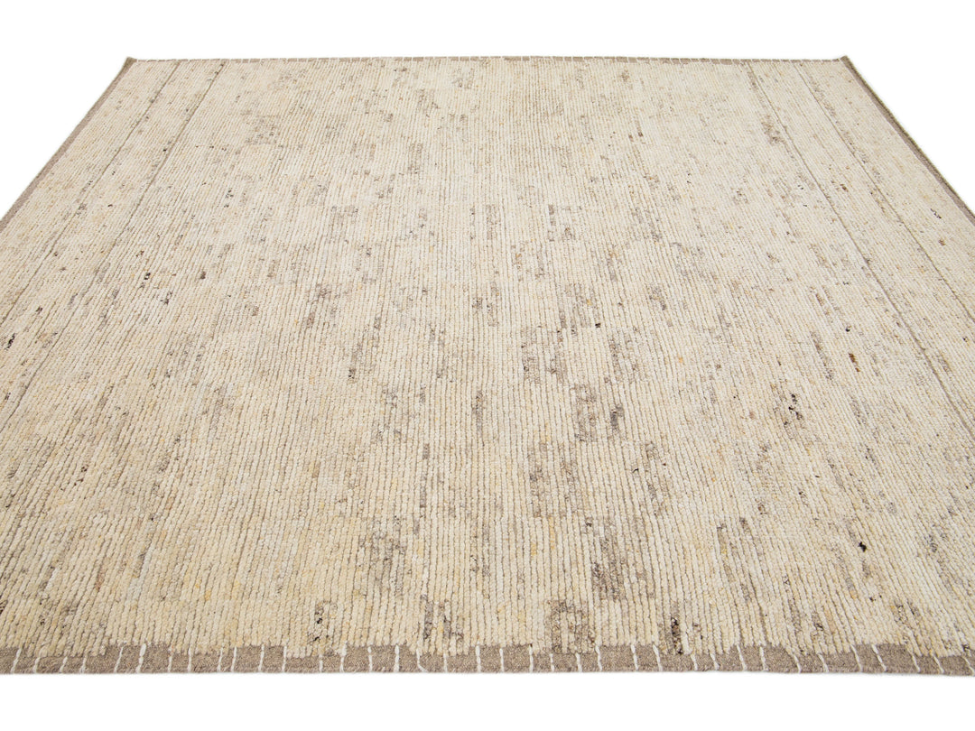 Modern Moroccan Wool Rug 8 X 10