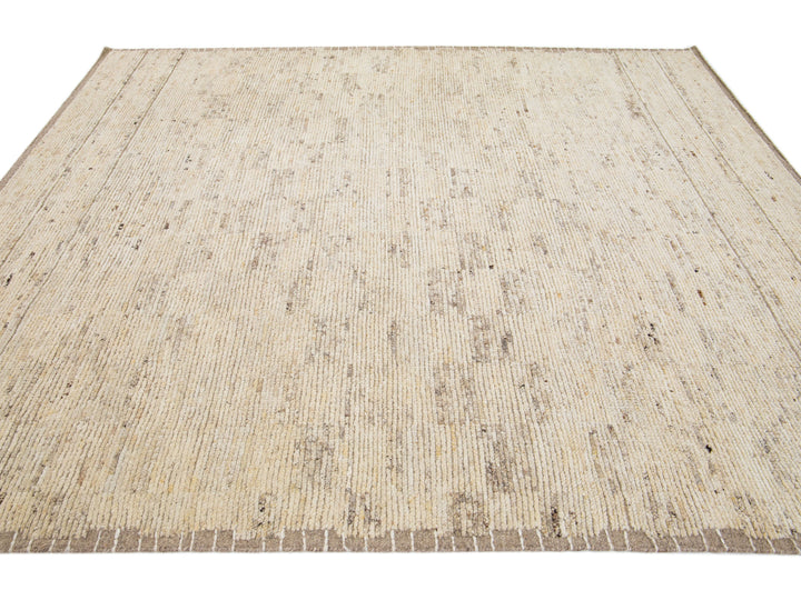 Modern Moroccan Wool Rug 8 X 10
