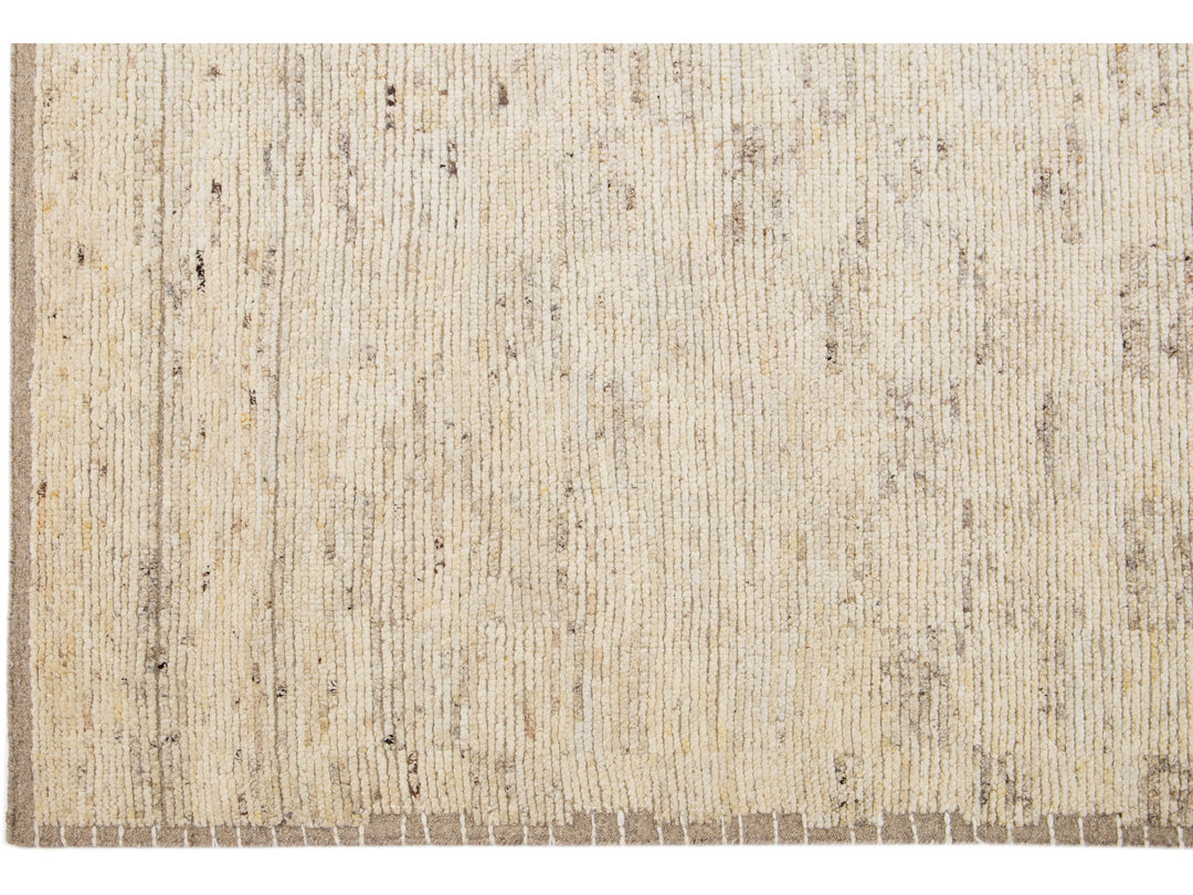 Modern Moroccan Wool Rug 8 X 10