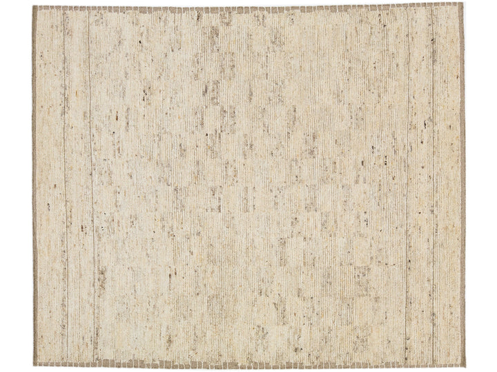 Modern Moroccan Wool Rug 8 X 10