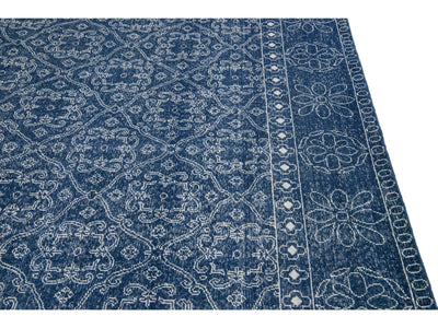 Modern Turkish Wool Rug 9 X 12