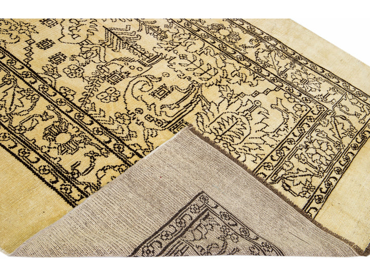Transitional Revival Wool Rug 7 X 11