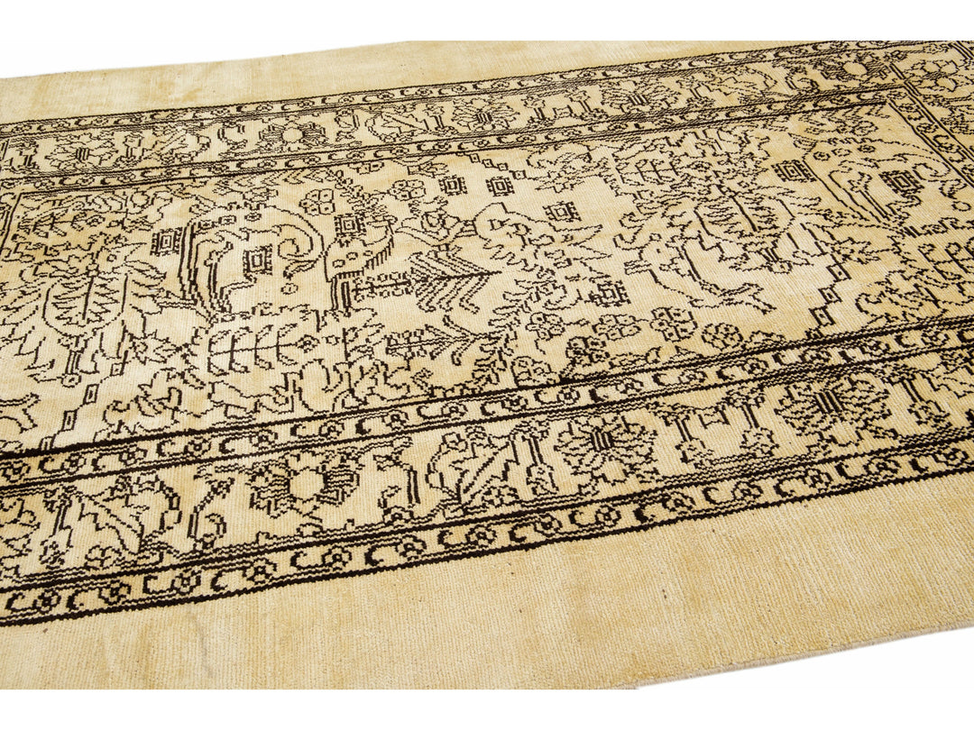 Transitional Revival Wool Rug 7 X 11