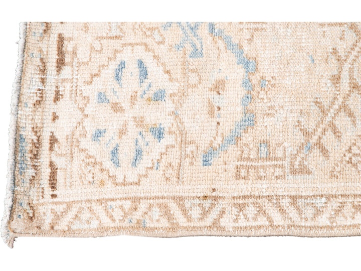 Antique Heriz Persian Wool Rug 9 X 13