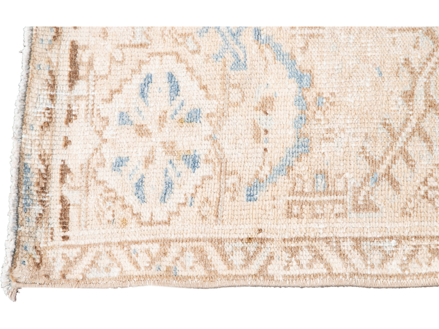Antique Heriz Persian Wool Rug 9 X 13