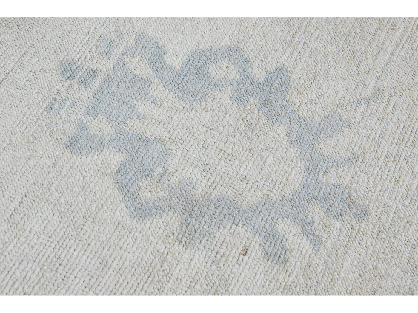 Modern Oushak Wool Rug 12 X 17