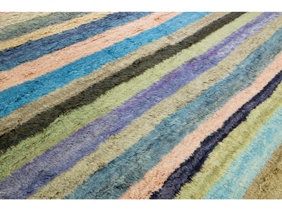 Modern Turkish Tulu Wool Rug 13 X 15