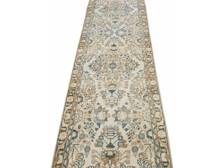 Antique Heriz Runner Rug 2 X 23