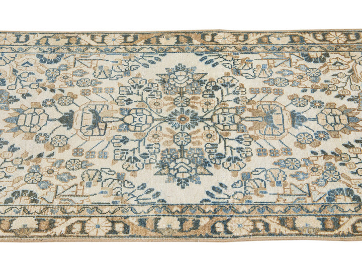 Antique Heriz Runner Rug 2 X 23