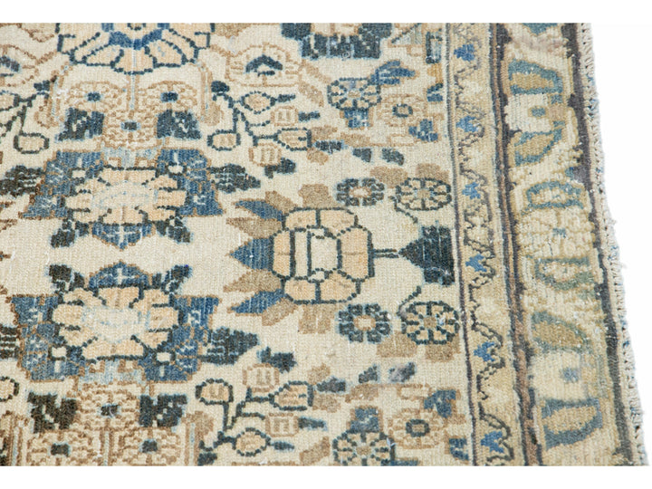 Antique Heriz Runner Rug 2 X 23