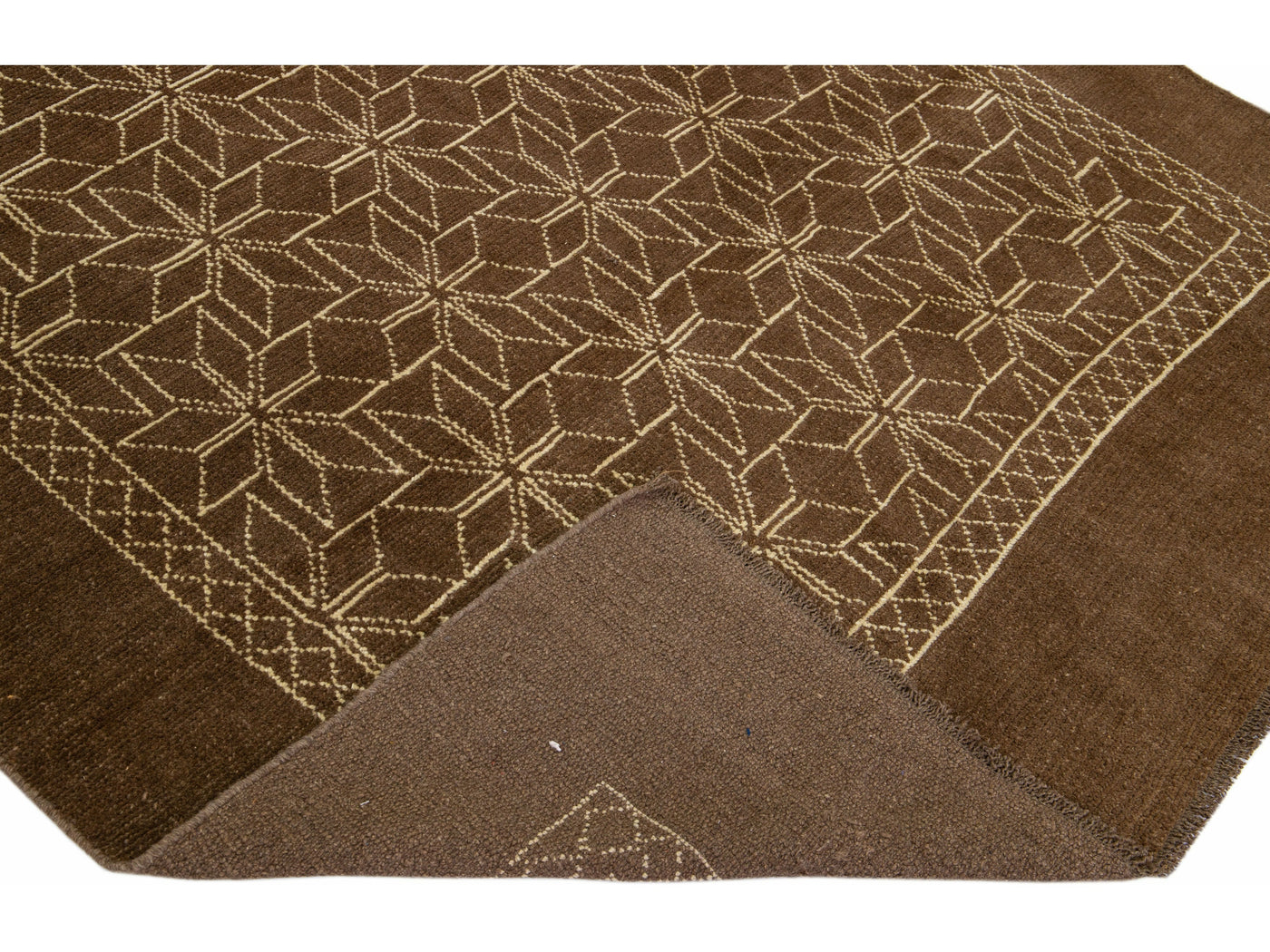 Modern Moroccan Wool Rug 7 X 10