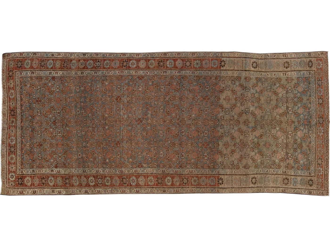 Antique Malayer Wool Rug 5 X 11