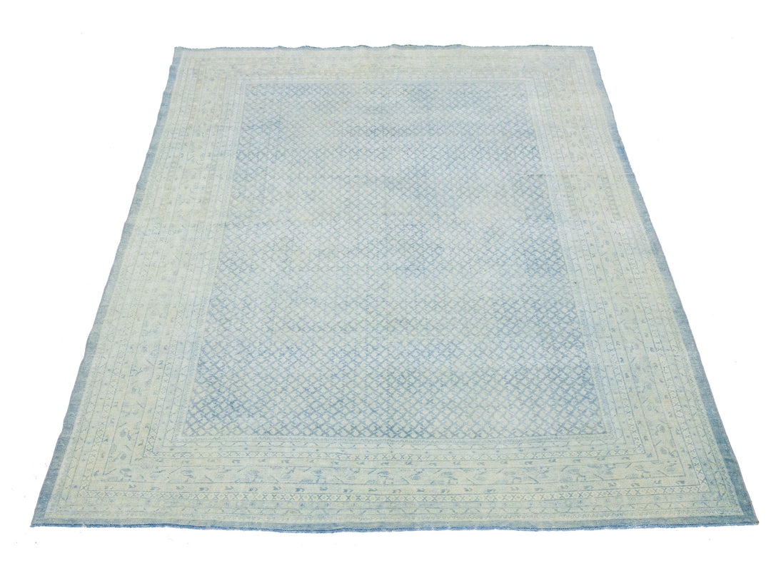 Antique Tabriz Wool Rug 7 X 10
