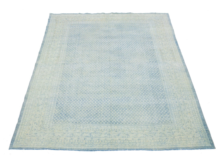 Antique Tabriz Wool Rug 7 X 10