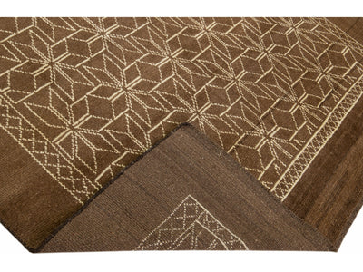 Modern Moroccan Wool Rug 7 X 10